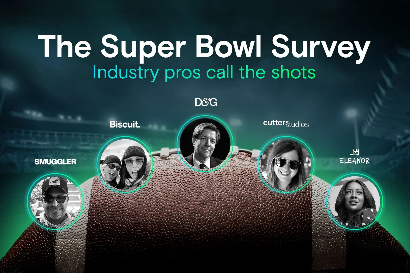 The Howler’s Super Bowl Survey cover featuring Sophie Gold and fellow industry contributors